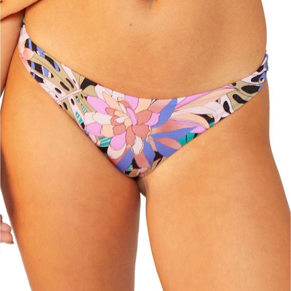 Hurley Palm Paradise Printed Bikini Bottoms - Picture 1 of 2